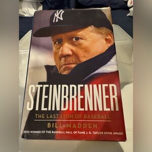 Harper Steinbrenner Book with Red and White Cover